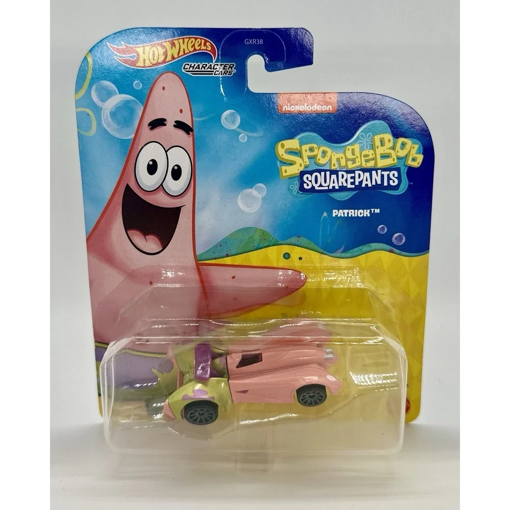 Hot Wheels SpongeBob SquarePants & Patrick Character Cars Set of 2 NIB 2020